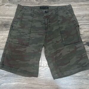 Sanctuary Women's Size 25 Camo Camouflage Bermuda Shorts